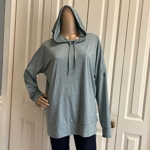 Skechers Womens L Striped Batwing Pullover Hoodie. Lightweight and so comfy